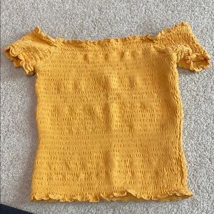 Off the shoulder top